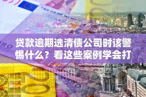 济南贷款逾期选清债公司时该警惕什么？看这些案例学会打翻身仗