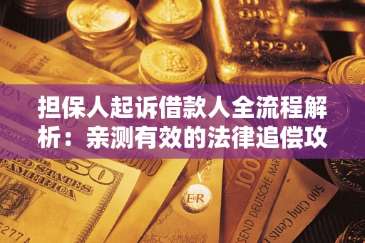济南担保人起诉借款人全流程解析：亲测有效的法律追偿攻略