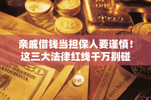 济南亲戚借钱当担保人要谨慎！这三大法律红线千万别碰