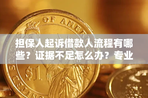 济南担保人起诉借款人流程有哪些？证据不足怎么办？专业律师解答