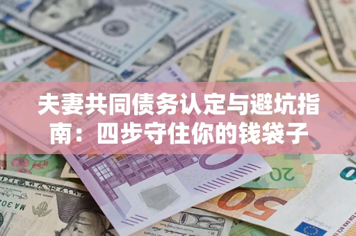 济南夫妻共同债务认定与避坑指南：四步守住你的钱袋子