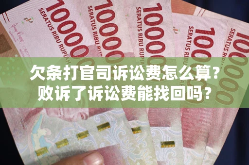 济南欠条打官司诉讼费怎么算？败诉了诉讼费能找回吗？