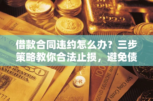 济南借款合同违约怎么办？三步策略教你合法止损，避免债务危机升级