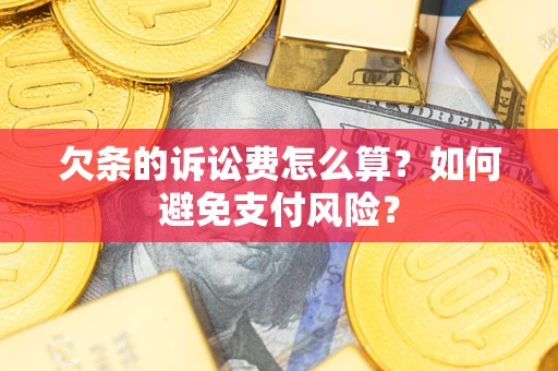 济南欠条的诉讼费怎么算？如何避免支付风险？